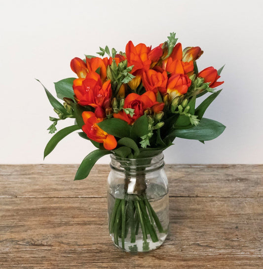 Spring Posy in a Vase - Scent Floral Boutique NZ